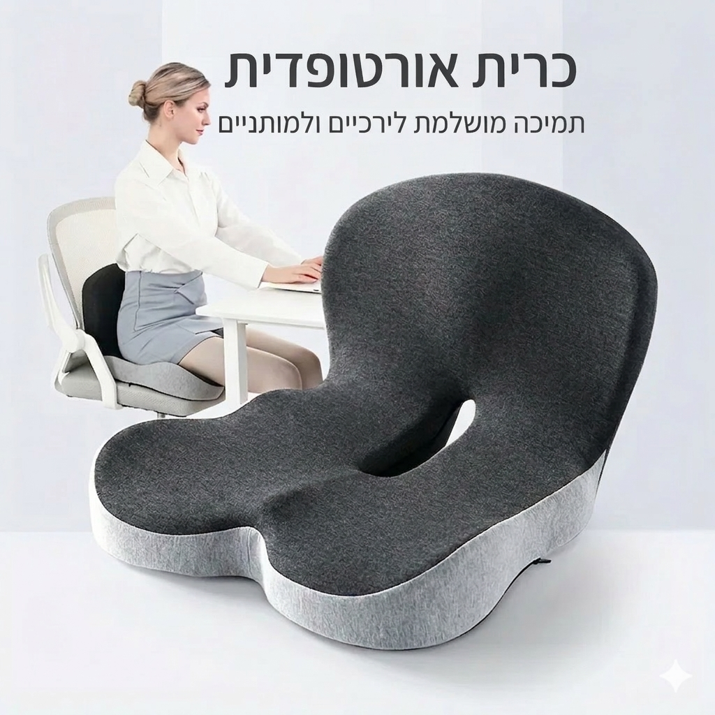כרית גב אורטופדית - ™Relax